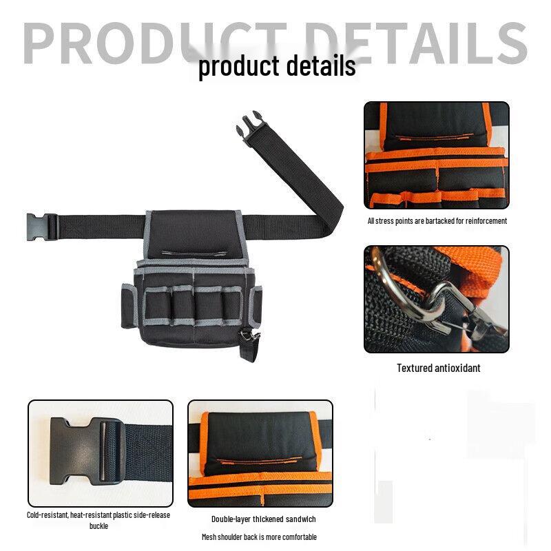 Lee Shen Heavy-Duty Electrician Tool Waist Bag