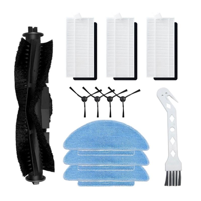 Replacement Part for Tikom L9000 Brush Side Brush Filters HEPA Filter Mopping Pad Main Brush Rolling Brushes Accessories