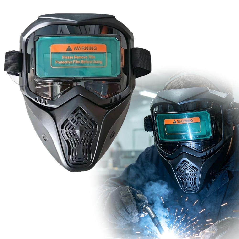 Detachable Auto Darkening Welding Helmet Face Protector Welding Face Shield Welder Mask Eye Safety