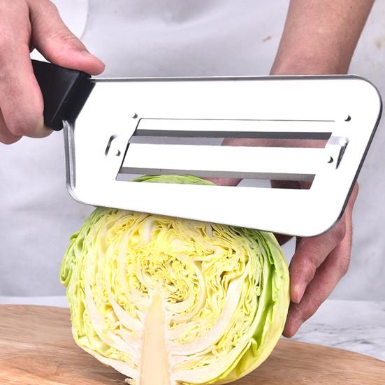 2Pcs Cabbage Chopper Slicer Quick Vegetable Cutting Machine for Coleslaw Pickles Fast Coleslaw Maker Salad Making Tools