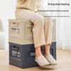 Foldable Plastic Storage Box for Clothes, Books, and Toys