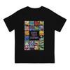 Happy Tree Friends Kreatives T-Shirt für Herren Poster Rundhals Basic T-Shirt Hip Hop Geburtstagsgeschenke Oberteile