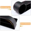 Car Seat Gap Filler Organizer Between Front Seat Car Organizer And Storage Box, Auto Premium PU Leather Console With Cup Holder, Car Pocket For