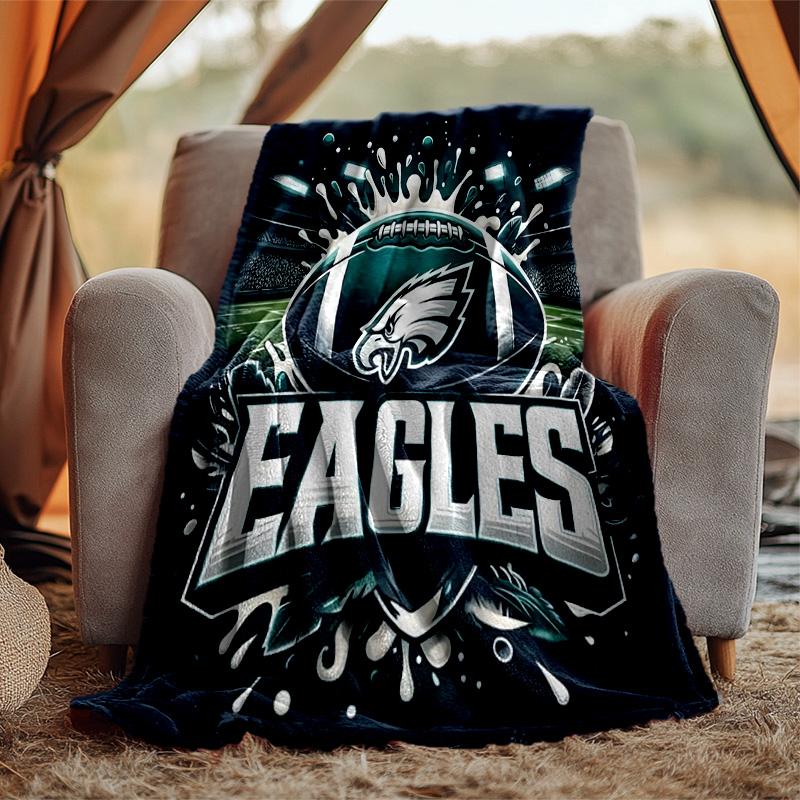 Philadelphia Flannel Blanket Soft Warm All-Season Throw, Design for Camping, Car Travel, Hiking Sofa, Bed, Office Perfect Gift for Parties