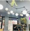 Acrylic Milk White Round Pendant Light - Modern Minimalist Frosted Ball Lighting for Store or Wedding Décor, 220V.