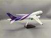 Decoration Home Scale 350 A350 47CM Airplane Model Thailand Model Plane Diecast Resin Wire Wheels Aircraft Working Lights