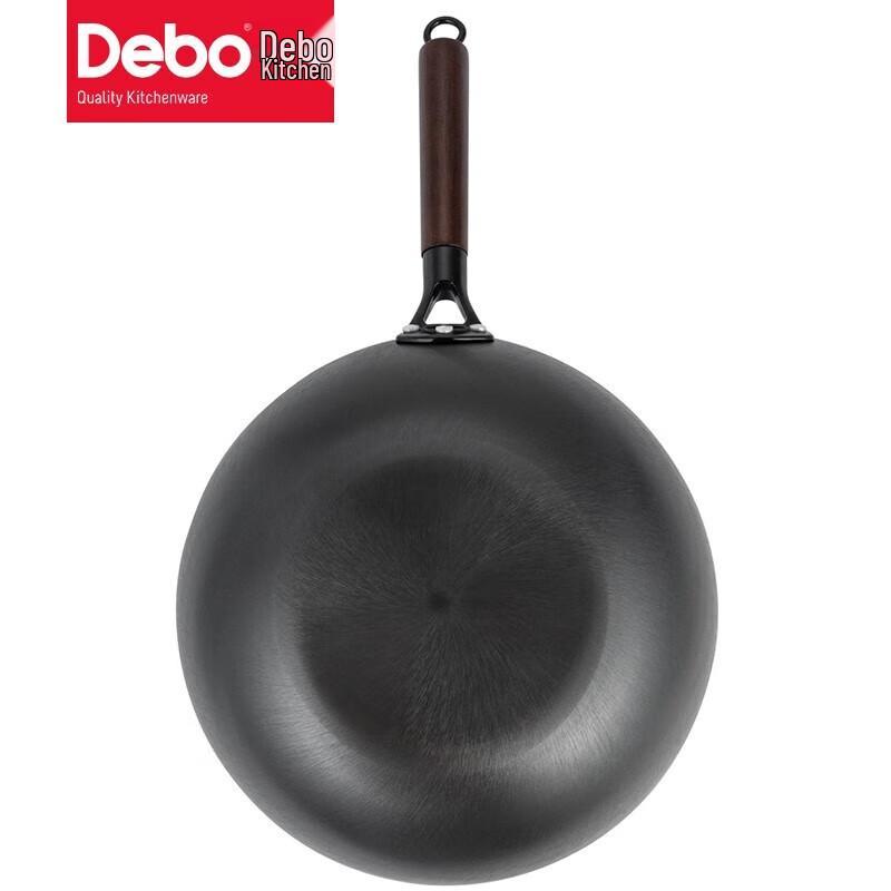 Debo Hammond 32cm Cast Iron Wok