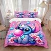 3Pcs Stitch Bubble Fantasy Bedding Sets For All Sizes New 3D Printed Bed Cover Comforter Duvet Cover Pillowcase Bedroom Decoration