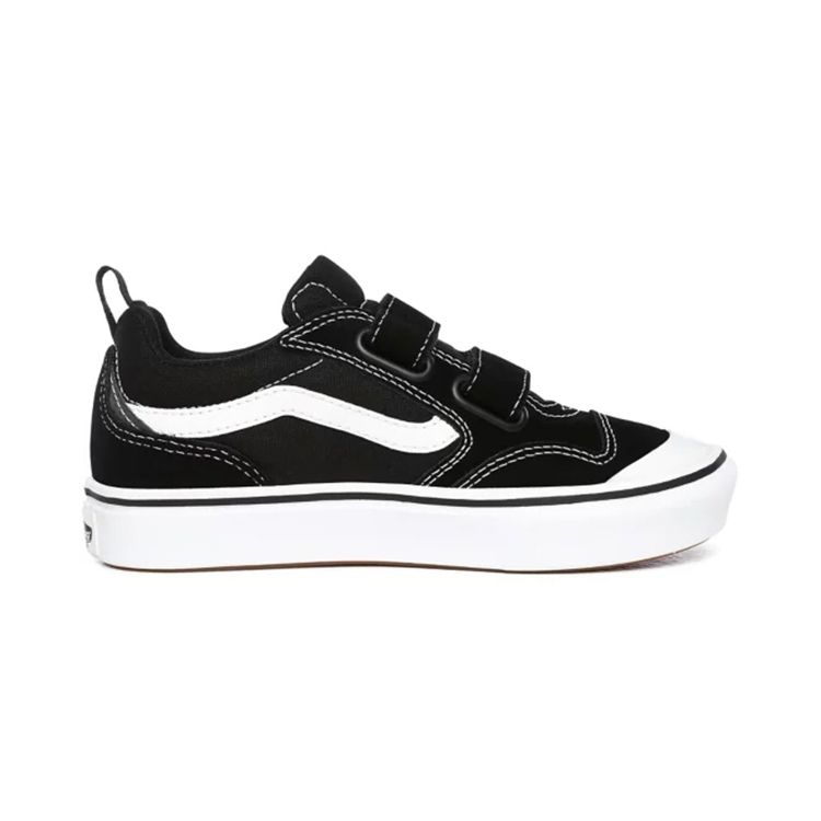 Vans Old Skool V Low Top Kids Skate Shoes Kids Sneakers Black White VN0A4U1P6BT