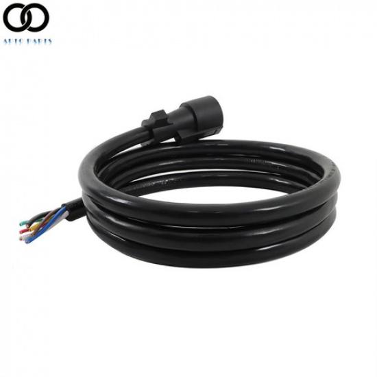 6/7/8/12/16 футов 7-контактный кабель-провод для прицепа 7-контактная проводка Разъем светового штекера 7 FT