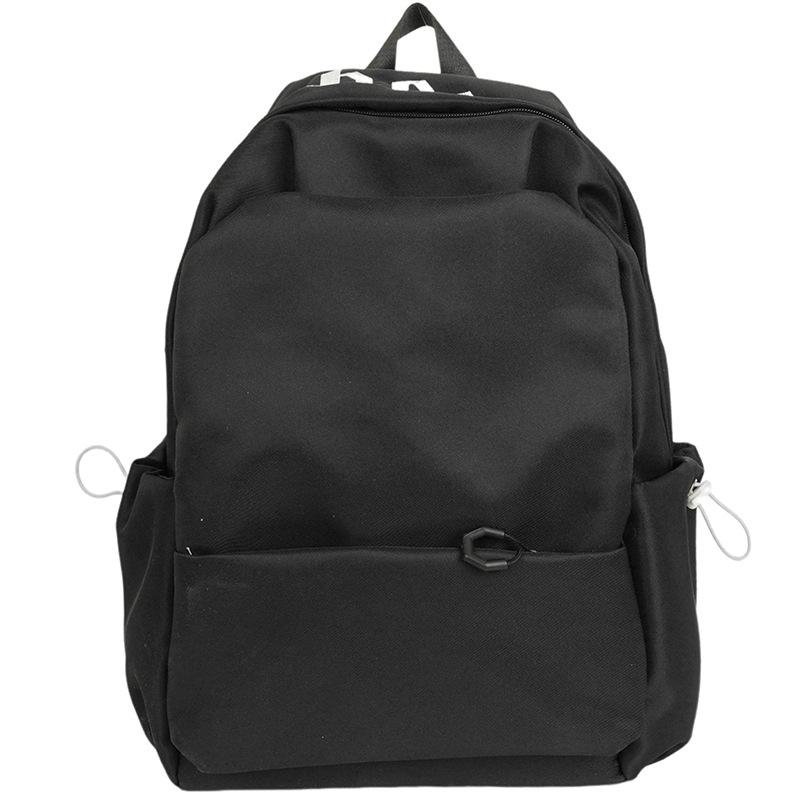 Schoolbag Backpack New Casual Versatile Large-capacity Backpack High Value Trend Junior High School Student Schoolbag