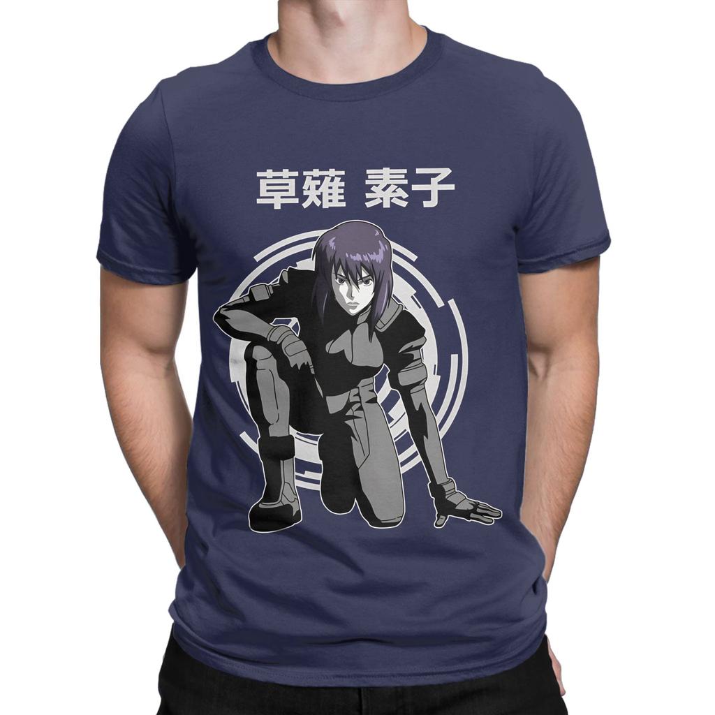 Motoko Kusanagi Graphic 100 Cotton Tshirt Ghost In The Sshell Tops Tees For Unisex