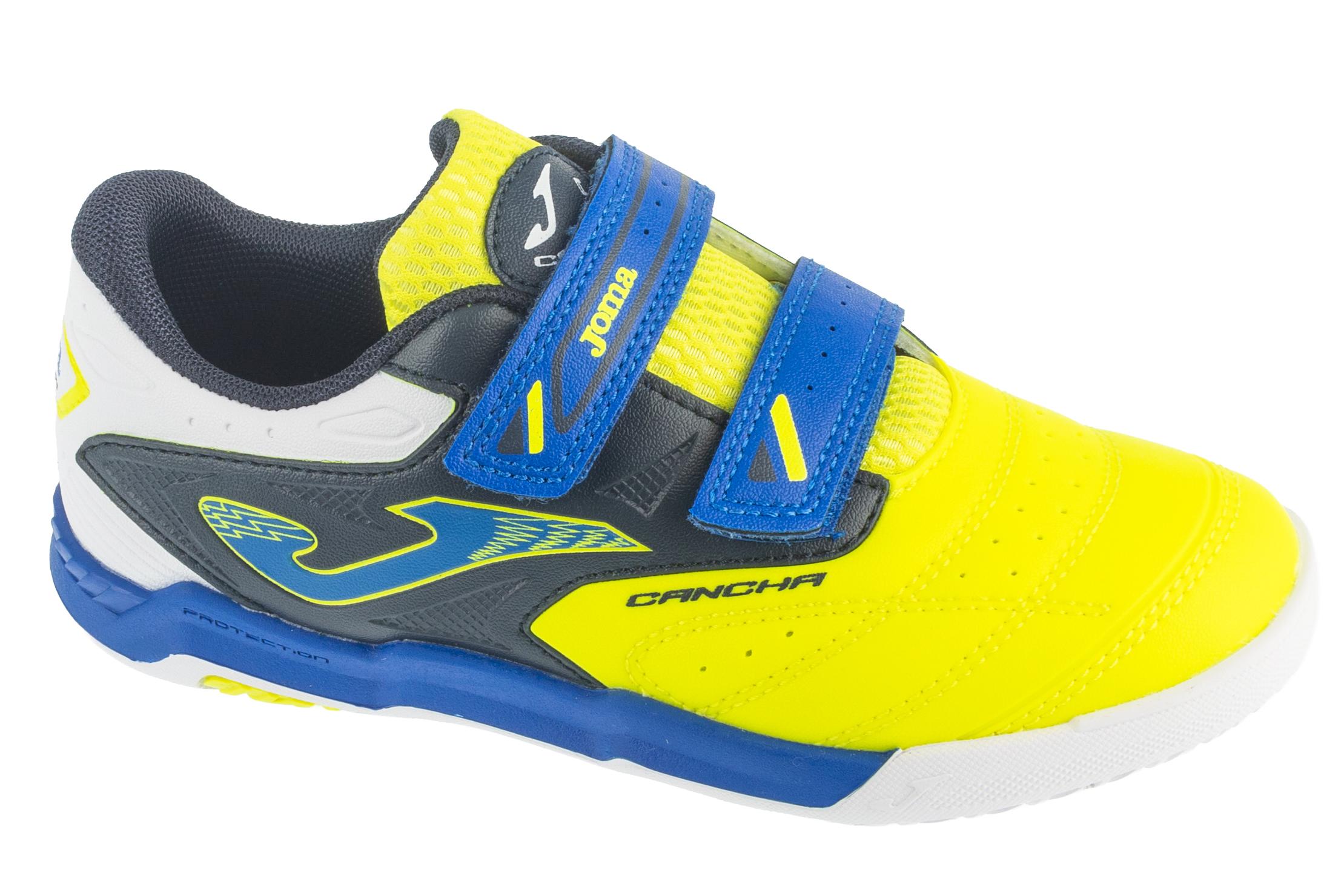 Joma Cancha Jr 26 CAJS IN, für Jungen gelbe Hallenfußballschuhe 30 gelb