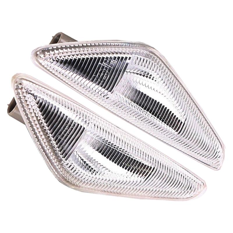 1 Paar Für-BMW X3 X5 X6 E70 E71 2008-2014 F25 Kotflügel Seitenmarkierungs-Blinkerleuchte Lampe 63137171007 63137171008