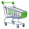 Hand Trolley High Simulation Decorative Mini Shopping Cart Storage Basket for Storing Pretend Toy