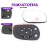 Door Wing Mirror Glass Heated Left Right Side Car-styling Rearview Mirror for Land Rover Freelander L314 Pre-facelift 1998-2002