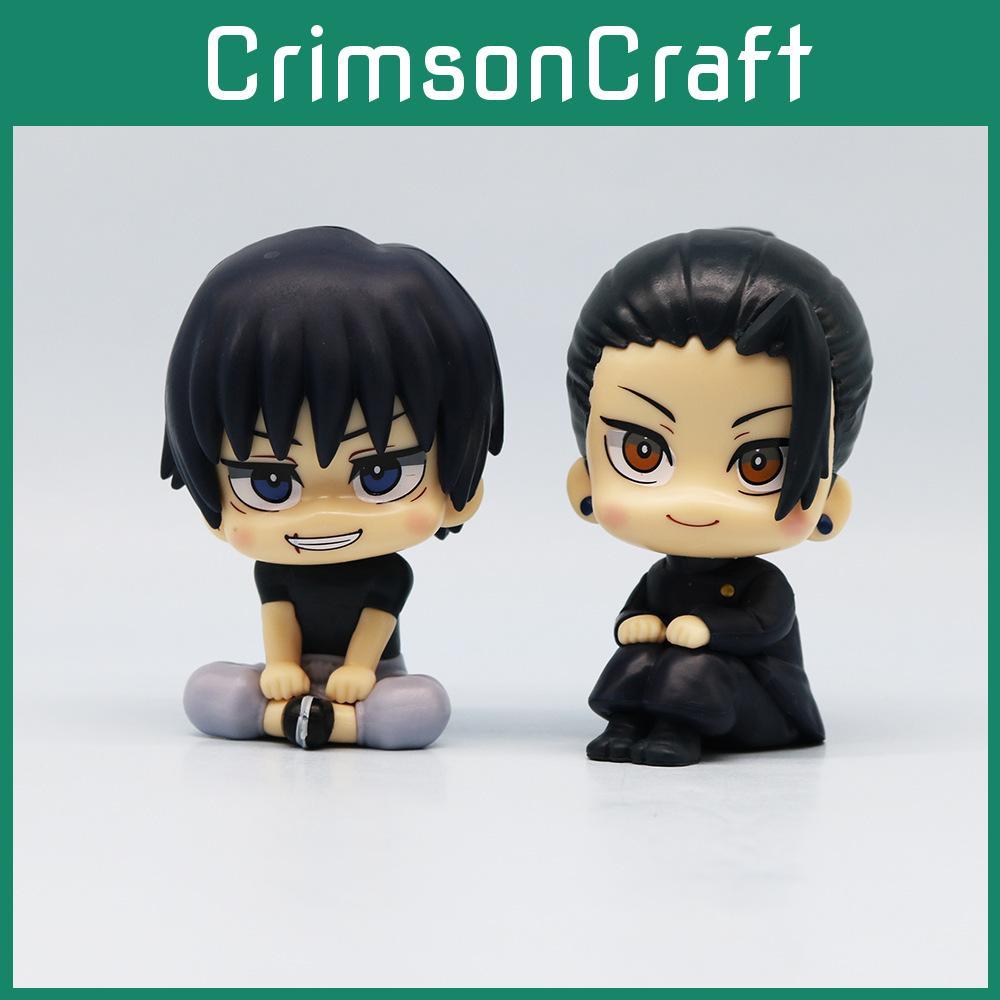 Jujutsu Pvc Kaisen Anime Figure Model Sets Cart Ornament For Display Collectors