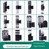 Modern Waterproof Outdoor Wall Light with Up and Down Illumination for Courtyard, Terrace, Aisle, or Square