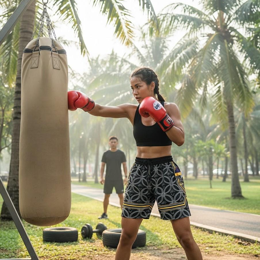 China Chinese Training Muay Thai Boxing Kickboxing Print Shorts Quick Dry Martial Art Boxer Unisex Men Women Pants Fighting Fitness Workout