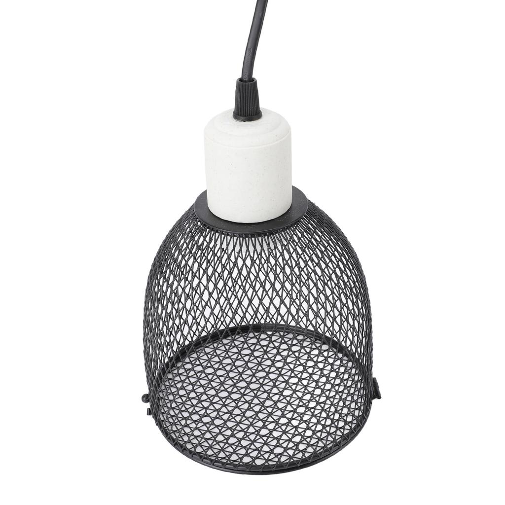 Reptile Heating Lamp Cap Iron Ceramic Anti Scald Adjustable Size Improved Comfort Turtle Heat Dome