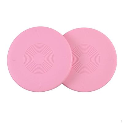 2 Pieces Turnout Training Boards Professional Disks Sturdy Turning Board for Dancers,