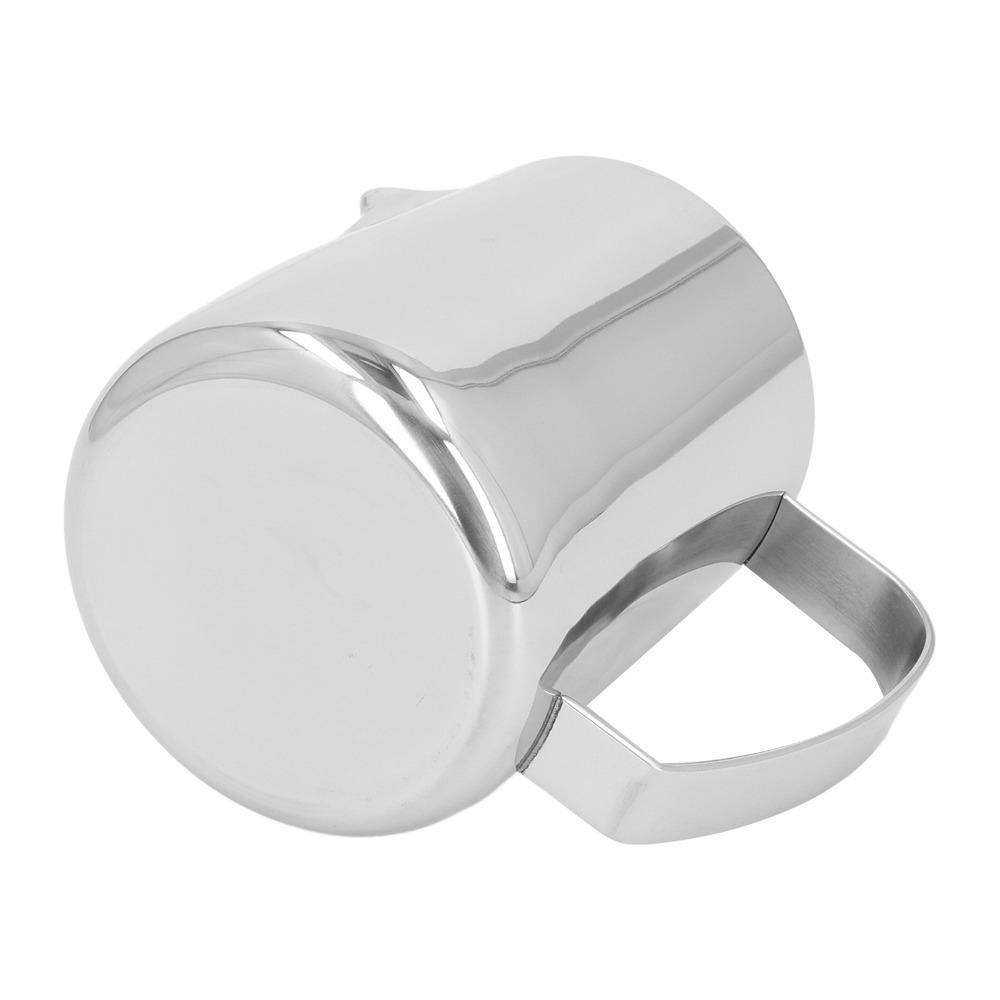 Tip Mouth Milk Frothing Pitcher 450ml Stainless Steel Milk Frothing Pitcher Coffee Making серебряный