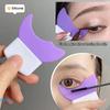Plantilla de Eyeliner Multifuncional Puntas de Ala Ayuda para Eyeliner Dibujo Labial Ayuda para el Uso Herramientas de Maquillaje Reutilizables Artefacto Auxiliar