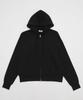 WEGO Unisex Compact Fit Double Zip Zip Autumn Long Size Black Hoodie, Sweatshirt, Hoodie, Outerwear, Clothes, Sleeve, Gift, Men's, M,