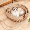 Wear-Resistant Cat Teaser Ball Anti-slip Cat Scratching Baskets Woven Cat Nest  Paws Care