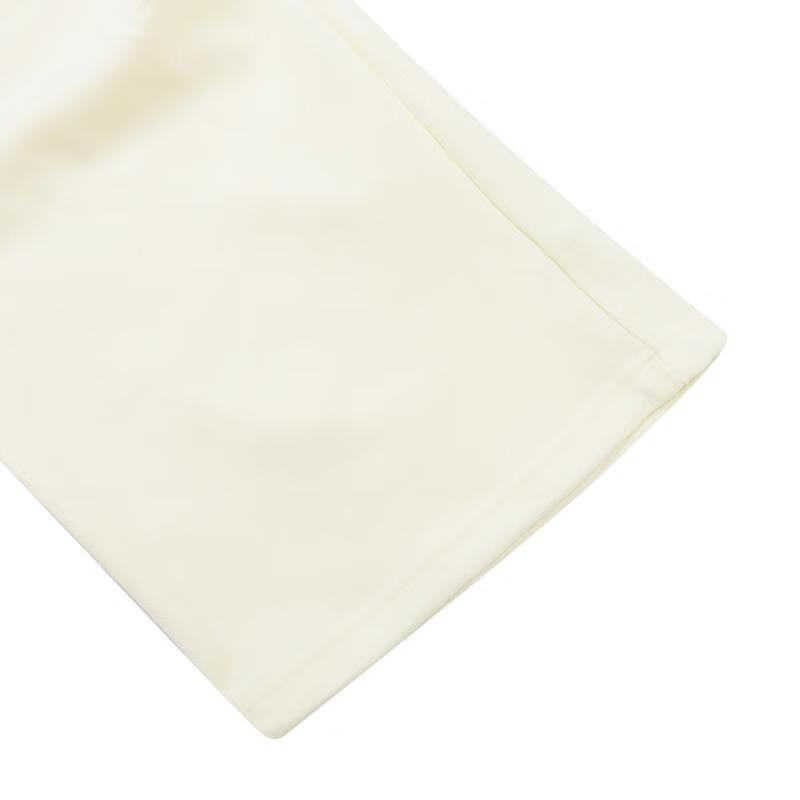 Adidas Fustl Solid Color Loose Comfortable Sports Casual Pants Women Bottoms Ivory JW9721