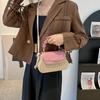 Damentasche 2025 neue Mode vielseitige Handtasche im ausländischen Stil Strohtasche trendige Textur lässige Schulter-Umhängetasche