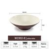 Net Celebrity Melamine Ramen Bowl: Two-Tone Creative Design, Large, Ideal for Mala Tang and Rice Noodles