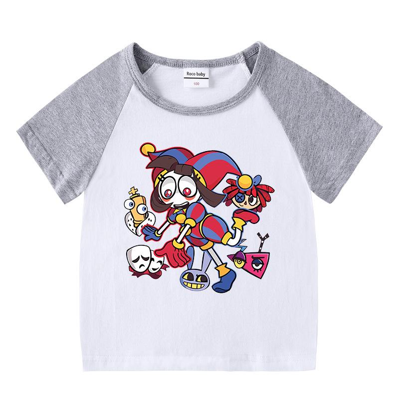 2026 Kids' Summer Clothing Set: Boys & Girls Short Sleeve T-Shirt and Shorts Two-Piece