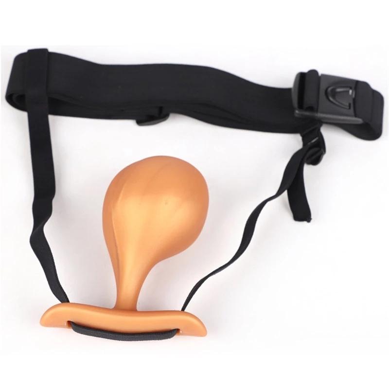 Anlegbar Riesige Anal Kugeln Großer Anal Plug Prostata Massage Anal Dilatator Erwachsenen Masturbator Erotisches Spielzeug Für Männer Frauen Sex Produkte