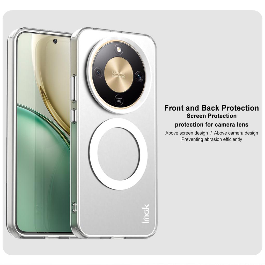 For Honor Magic 8 Lite Phone Case IMAK Chocolate Magnetic Case