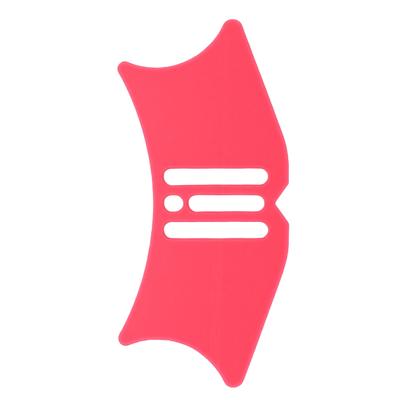 Silicone Nose Shadow Tool Curved Nose     Stencil Easy To Use for Makeup Rosy