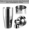 OEM Custom Stainless Steel Wine Set Blending Tools Boston Three Piece Cocktail Shaker Set Wholesale Bar Tool Blender Sets
