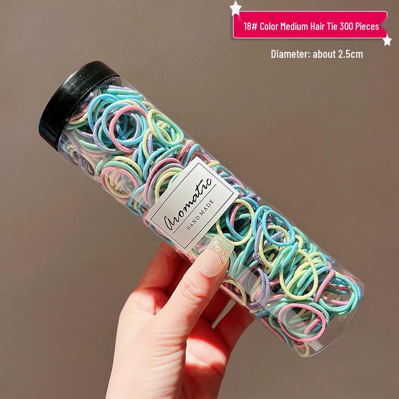 Gentle Baby Hair Elastic Band - Soft, Non-Pulling Rubber Bands for Children's Hair & Baby Headbands