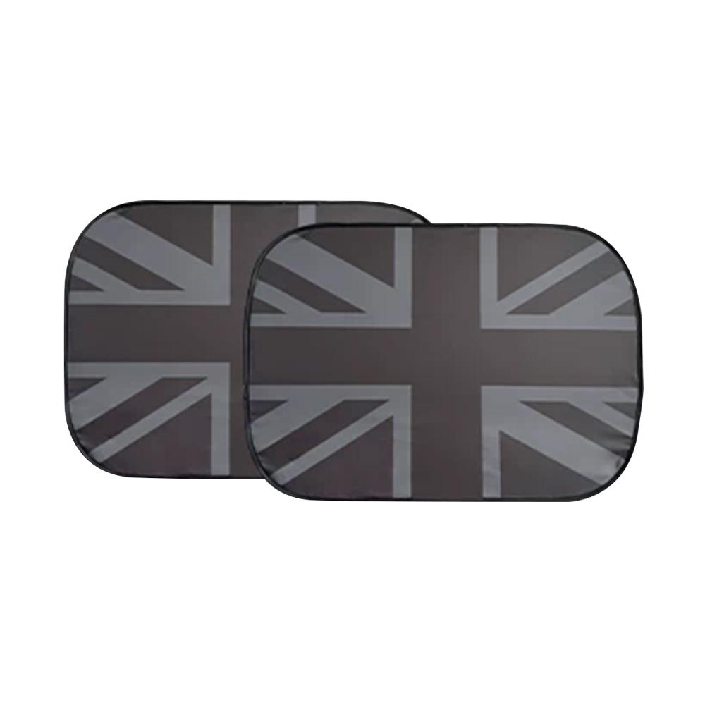 Car Sunroof Sunshade Cover For BMW MINI 5-Door Cooper 2007-2026 LHD RHD Heat ulation Sun Shield 2Pcs Black White Checkered