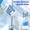 Refrigerator Door Seal Repair Glue Waterproof Low-Temp Resistant Adhesive for Fridge Drawer Freezer Gasket Home Use