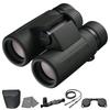 Nikon PROSTAFF P3 8x30 Black Binocular Set with Lens Pen and Cleaning Compact Binoculars for and Lightweight Zoom Travel (16774) Cloth. Adults,