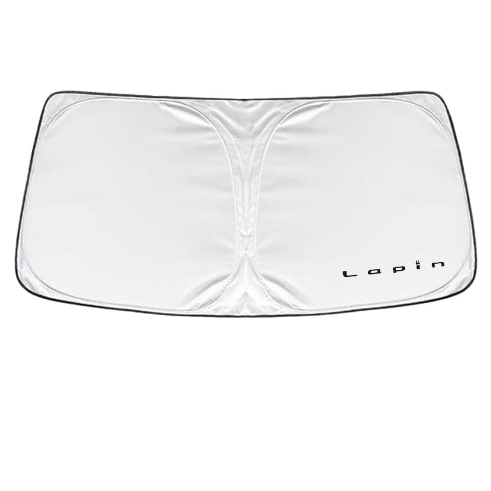 

SAWAKAKI Sunshade for Suzuki Alto Lapin Custom Designed for Windshields with Sun Heat UV Heat Compact Storage HE33S, Logo, Protection, Insulation,