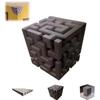 Creative 3D Wall Art Stickers Maze Cube Pattern Corner Wall Decal  Bedroom Decor