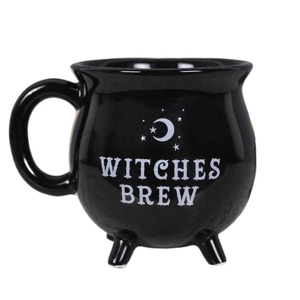 1 Stück Keramik-Kaffeetasse für Zuhause Halloween Geburtstagsfeier Hexenkessel Tasse Magisch Themengetränkegeschirr Dekor Einzigartiges Neuheitsgeschenk
