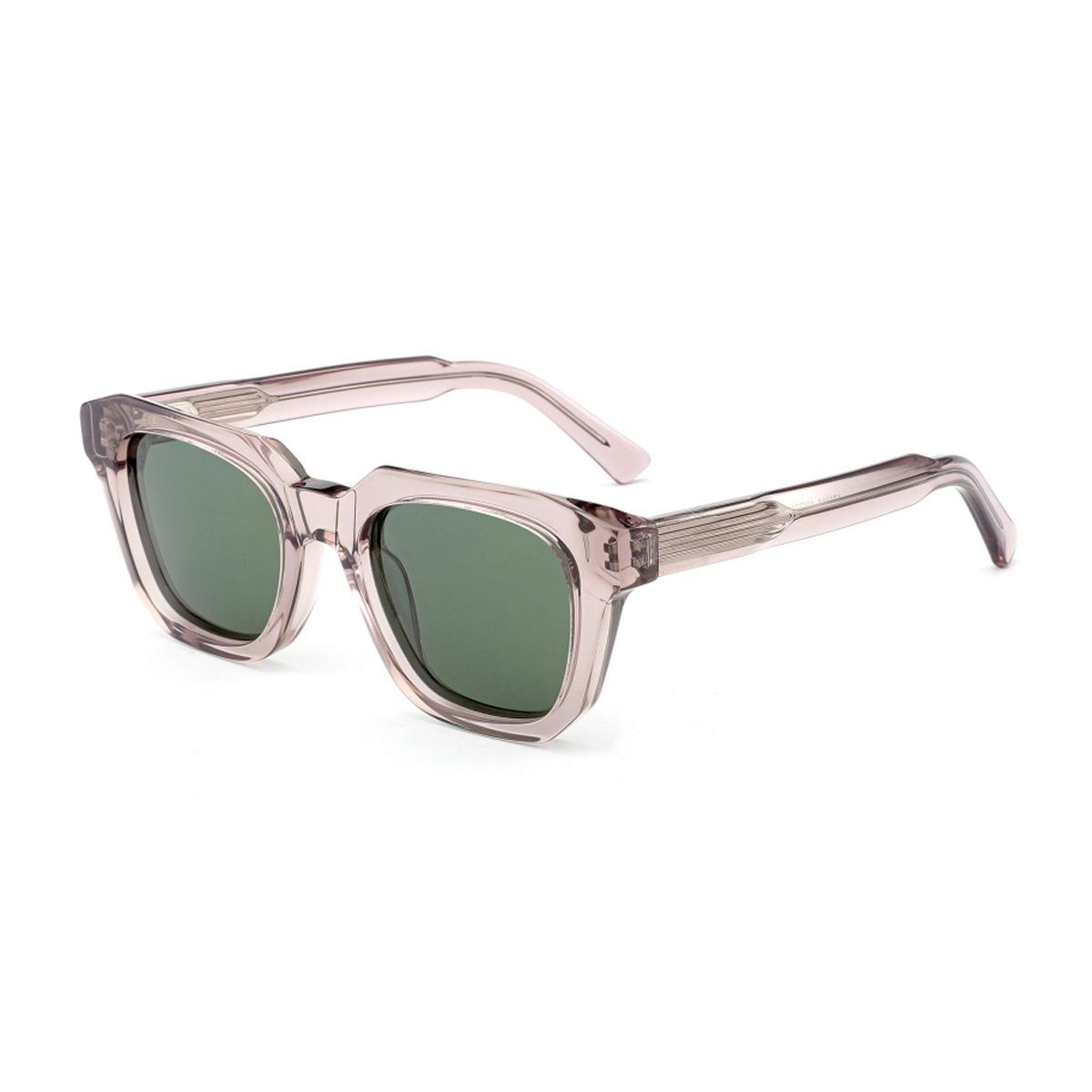 

New Fashion Sense of Luxury Acetate Square Men Polarized Sunglasses Tourism Driving UV Protection Women Prescription Sun Glasses as picture