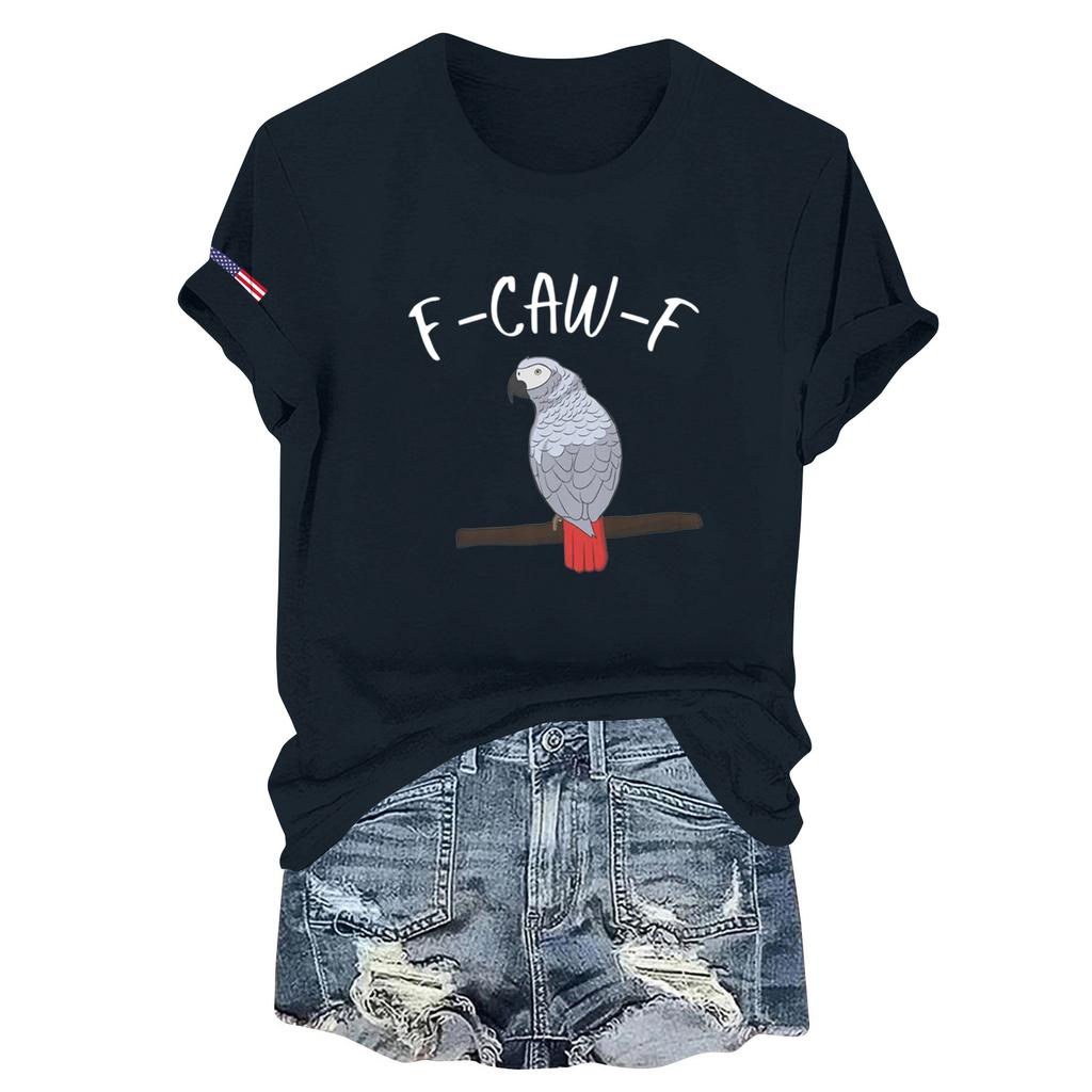 Trička Trička s krátkým rukávem Pro ženy Módní topy Lehké Měkké Ležérní Letní outfity Oblečení