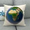A Simple Sketch Of The Beautiful Earth Digital Printing Short Plush Pillow Covers For Car Sofa Office Cushion Cover Home Goods