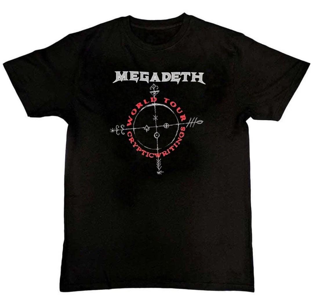 1997 90-е Megadeth Cryptic Writings Мировой Тур Футболка XXXL