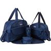 Large Capacity 2-in-1 Multifunctional Baby & Mummy Diaper Bag with Multi-Compartments for Handheld or Shoulder Use