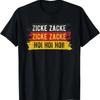 Zicke Zacke Hoi Gerunisex Drinking Song Prost Cheers T Shirt